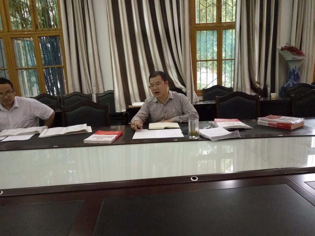 (图为 方东辉院长讲话)